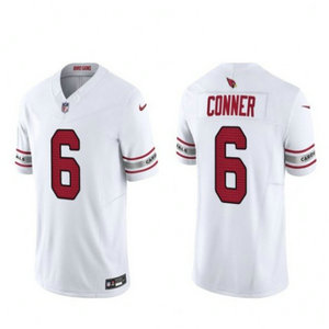 Nike Arizona Cardinals #6 James Conner White 2023 F.U.S.E. Authentic Stitched NFL Jersey