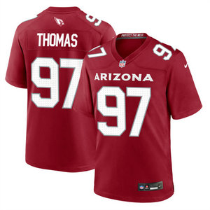 Nike Arizona Cardinals #97 Cameron Thomas Red 2023 F.U.S.E. Authentic Stitched NFL Jersey