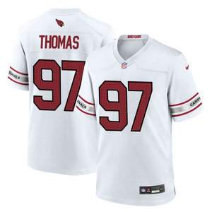 Nike Arizona Cardinals #97 Cameron Thomas White 2023 F.U.S.E. Authentic Stitched NFL Jersey