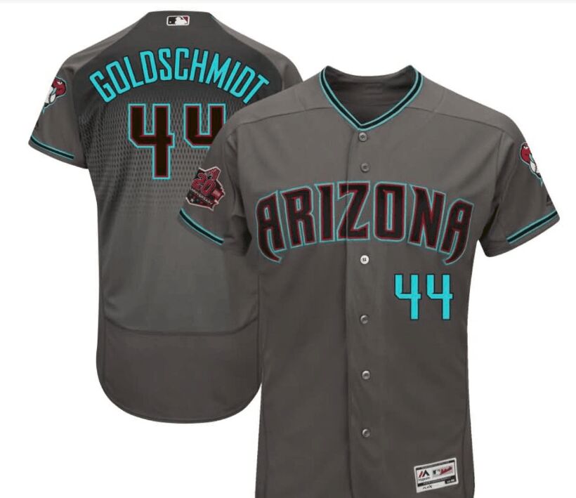 Nike Arizona Diamondbacks #20 Paul Goldschmidt 20th Anniversary Flex Base jersey