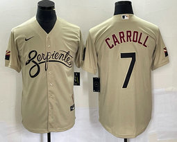 Nike Arizona Diamondbacks #7 Corbin Carroll 2021 City Game Authentic Stitched MLB Jersey