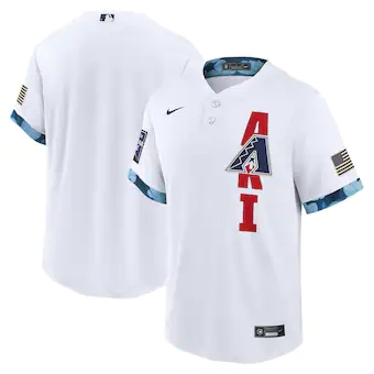 Nike Arizona Diamondbacks Blank 2021 All star White Game Authentic Stitched MLB Jersey.jpg