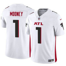 Nike Atlanta Falcons #1 Darnell Mooney White 2024 F.U.S.E. Authentic Stitched NFL Jersey