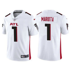 Nike Atlanta Falcons #1 Marcus Mariota White Vapor Untouchable Authentic Stitched NFL Jersey