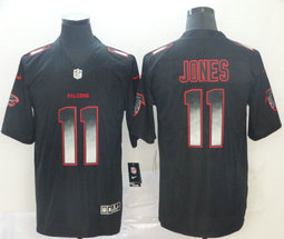 Nike Atlanta Falcons #11 Julio Jones Black Smoke Fashion Vapor Untouchable Authentic Stitched NFL jersey