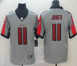 Nike Atlanta Falcons #11 Julio Jones Grey Inverted Legend Vapor Untouchable Authentic Stitched NFL jersey