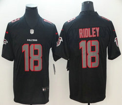 Nike Atlanta Falcons #18 Calvin Ridley black Impact Limited Vapor Untouchable Authentic Stitched NFL jersey