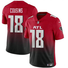 Nike Atlanta Falcons #18 Kirk Cousins Red Vapor Untouchable Stitched Football Jersey