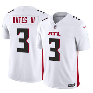 Nike Atlanta Falcons #3 Jessie Bates III White 2023 F.U.S.E Authentic Stitched NFL Jersey