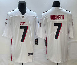 Nike Atlanta Falcons #7 Bijan Robinson White Vapor Untouchable Authentic Stitched NFL Jerseys