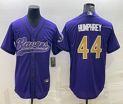 Nike Baltimore Ravens #44 Marlon Humphrey Purple Joint Authentic Stitched baseball jersey