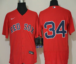 Nike Boston Red Sox #34 David Ortiz Red Flexbase Authentic Stitched MLB Jersey