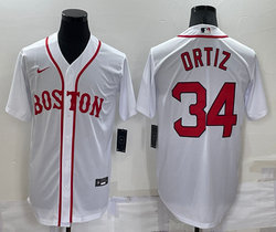 Nike Boston Red Sox #34 David Ortiz White Inverted Legend Game Authentic Stitched MLB Jersey