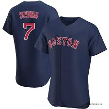 Nike Boston Red Sox #7 Masataka Yoshida Navy Game Authentic Stitched MLB Jersey