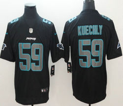 Nike Carolina Panthers #59 Luke Kuechly black Impact Limited Vapor Untouchable Authentic stitched NFL jersey