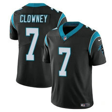 Nike Carolina Panthers #7 Jadeveon Clowney Black Vapor Untouchable Authentic Stitched NFL Jersey