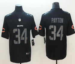 Nike Chicago Bears #34 Walter Payton Black Impact Limited Vapor Untouchable Authentic Stitched NFL jersey