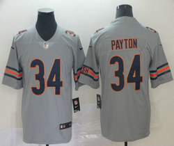 Nike Chicago Bears #34 Walter Payton Grey Inverted Legend Vapor Untouchable Authentic Stitched NFL jersey