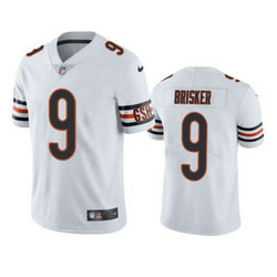 Nike Chicago Bears #9 Jaquan Brisker White Vapor untouchable Authentic stitched NFL jersey