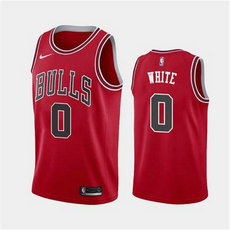 Nike Chicago Bulls #0 Coby White Red Stitched NBA Jersey
