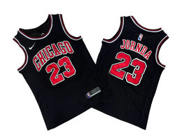 Nike Chicago Bulls #23 Michael Jordan Black Authentic Stitched NBA jerseys