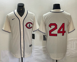 Nike Chicago Cubs #24 Cody Bellinger Cream Field Of Dreams Authentic stitched MLB jersey