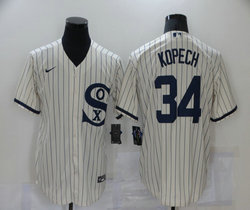 Nike Chicago White Sox #34 Michael Kopech 2021 Field of Dreams With Name Game Authentic Stitched MLB Jersey