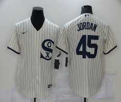 Nike Chicago White Sox #45 Michael Jordan 2021 Field of Dreams With Name Game Authentic Stitched MLB Jersey