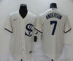 Nike Chicago White Sox #7 Tim Anderson 2021 Field of Dreams With Name Game Authentic Stitched MLB Jersey