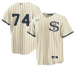 Nike Chicago White Sox #74 Eloy Jimenez 2021 Field of Dreams Game Authentic Stitched MLB Jersey