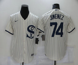 Nike Chicago White Sox #74 Eloy Jimenez 2021 Field of Dreams With Name Game Authentic Stitched MLB Jersey