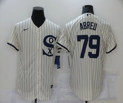 Nike Chicago White Sox #79 Jose Abreu 2021 Field of Dreams With Name Game Authentic Stitched MLB Jersey