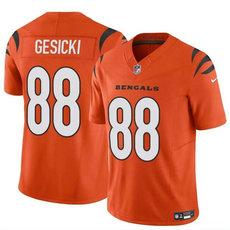Nike Cincinnati Bengals #88 Mike Gesicki Orange 2024 F.U.S.E. Authentic stitched NFL jersey