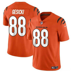 Nike Cincinnati Bengals #88 Mike Gesicki Orange Vapor Untouchable Authentic stitched NFL jersey