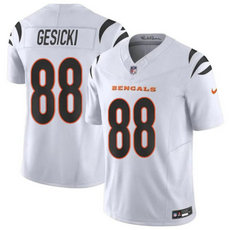 Nike Cincinnati Bengals #88 Mike Gesicki White 2024 F.U.S.E. Authentic stitched NFL jersey