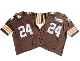 Nike Cleveland Browns #24 Nick Chubb Browns 2023 F.U.S.E. Authentic Stitched NFL Jersey