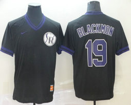 Nike Colorado Rockies #19 Charlie Blackmon Pullover Throwback Authentic stitched MLB jersey