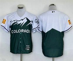 Nike Colorado Rockies Blank City Authentic Stitched MLB Jersey
