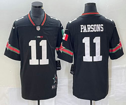 Nike Dallas Cowboys #11 Micah Parsons Mexico Black Stitched Football Jersey