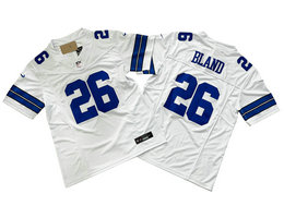 Nike Dallas Cowboys #26 DaRon Bland White 2024 F.U.S.E. Authentic Stitched NFL Jersey