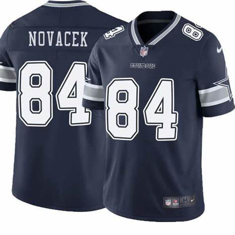 Nike Dallas Cowboys #84 Jay Novacek Blue NFL Jersey