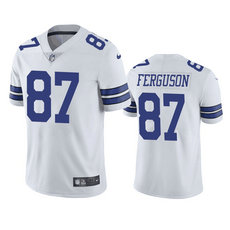 Nike Dallas Cowboys #87 Jake Ferguson White Vapor Untouchable Authentic Stitched NFL Jersey