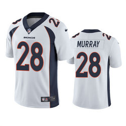 Nike Denver Broncos #28 Latavius Murray White Vapor Untouchable Authentic Stitched NFL Jersey