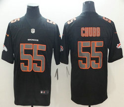 Nike Denver Broncos #55 Bradley Chubb Black Impact Limited Vapor Untouchable Authentic Stitched NFL jersey