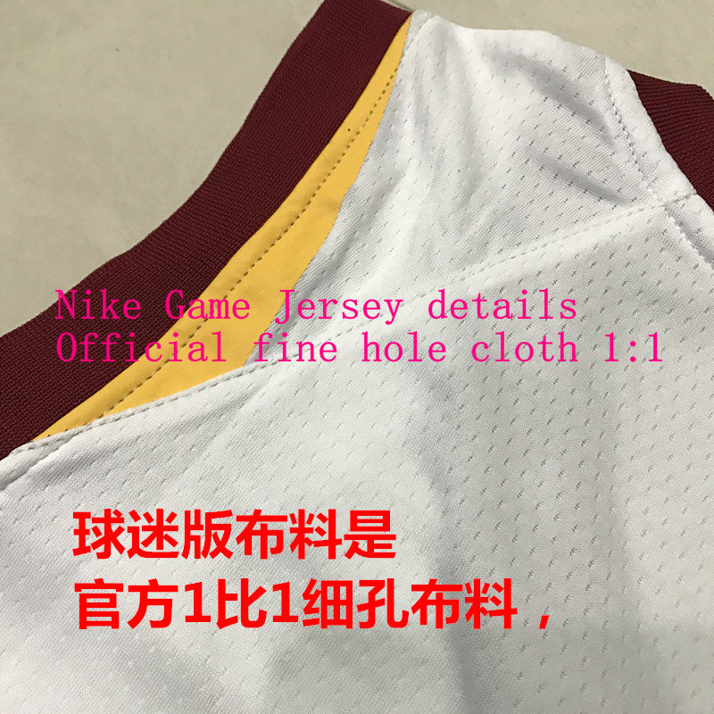 Nike Game Jersey details Official fine hole cloth