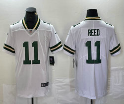 Nike Green Bay Packers #11 Jayden Reed White Vapor Untouchable Authentic Stitched NFL Jersey
