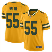 Nike Green Bay Packers #55 Za'Darius Smith Gold Inverted Legend Vapor Untouchable Authentic Stitched NFL jersey