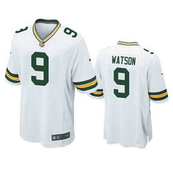Nike Green Bay Packers #9 Christian Watson White Vapor Untouchable Authentic Stitched NFL Jersey
