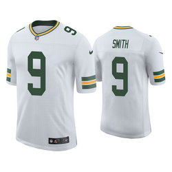 Nike Green Bay Packers #9 Jaylon Smith White Vapor Untouchable Authentic Stitched NFL Jersey
