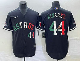 Nike Houston Astros #44 Lance McCullers Black Mexico Game Authentic Stitched MLB Jersey